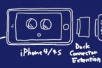 iPhone4s（Dockコネクタ）用延長ドックコネクタを購入。バンパー付けたままでもTASCAM iM2が使えるようになりました。