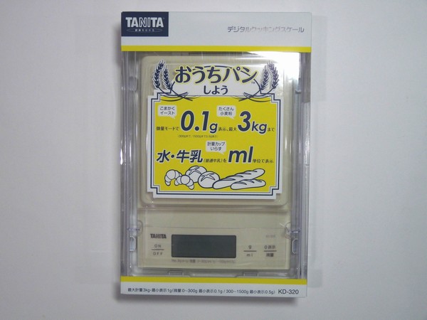 SiSO-LAB☆タニタ デジタルクッキングスケール 3kg KD-320