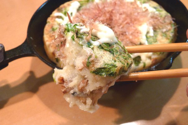 SiSO-LAB☆ニトスキ！19cmなら豆腐一丁入ったかも。豆腐と納豆のフワフワ焼きバージョン２