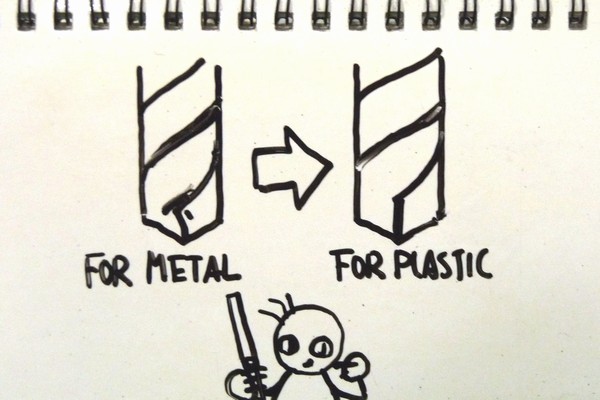 TOYz BAR◆作業時間１分でOK！ミニ四駆を加工するために100均ドリルを樹脂用ドリルに100均道具で改造してみるよ。簡単でおすすめ。