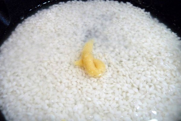 SiSO-LAB☆まいんちゃんのバンバンジーごはん。お米にチューブしょうが。