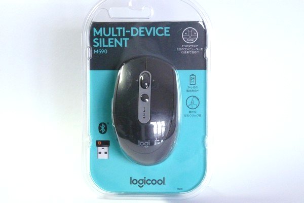 SiSO-LAB☆Logigool 静音マウスM590 Bluetooth ７ボタン。