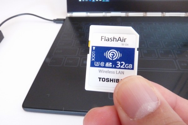 SiSO-LAB☆東芝FlashAir SD-UWA032G W-04。デジカメで初期化したらワイヤレス接続できなくなった。