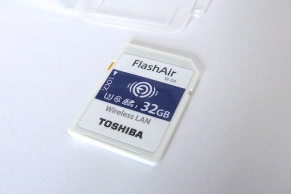 SiSO-LAB☆東芝FlashAir SD-UWA032G W-04。パソコンから設定ツールでセットアップ。
