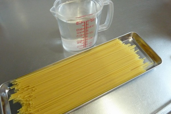 SiSO-LAB☆スパゲティを水に２時間浸けて時短調理。