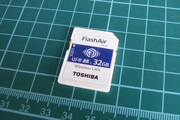 SiSO-LAB☆東芝FlashAir SD-UWA032G W-04。消費電力測定。