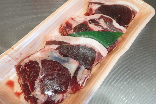 SiSO-LAB☆ふるさと納税 北海道鷹栖町 山恵 エゾ鹿肉セット。鹿肉焼いてみるよ！