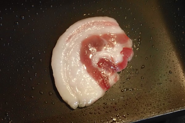 SiSO-LAB☆ふるさと納税ジビエ唐津猪肉スライスの詰め合わせ。猪バラ肉。１枚焼いて試食。