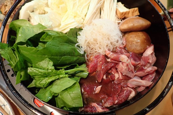 SiSO-LAB☆ジビエ、猪肉ですき焼き。すき焼きの作り方。