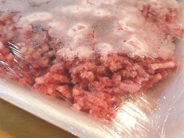 SiSO-LAB☆ふるさと納税・楽天・徳島県那賀町、阿波ジビエ 那賀町産シカ肉 ・イノシシ肉の合挽ミンチ 1kg。色合いは牛肉に近いかな。