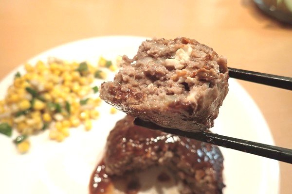 SiSO-LAB☆ふるさと納税・徳島県那賀町、阿波ジビエ 那賀町産シカ肉 ・イノシシ肉の合挽ミンチでハンバーグ。柔らかめでジューシー。