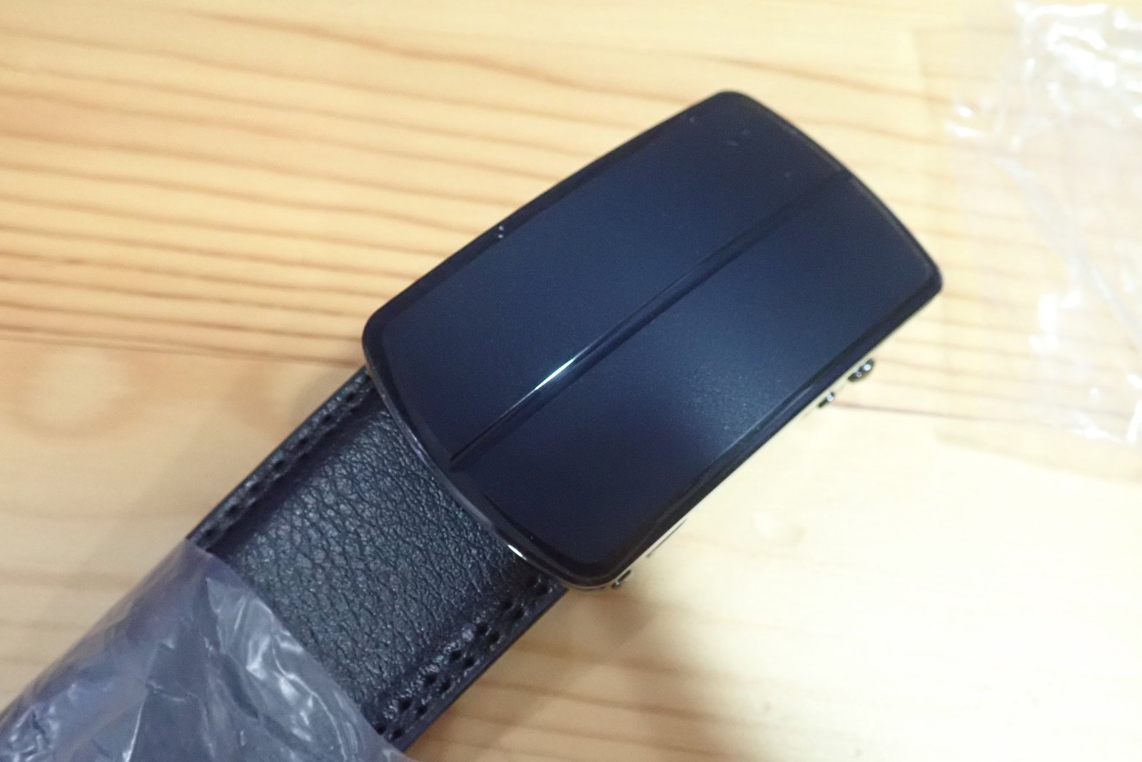 剣先内側オートロック剣先隠しベルト ( 幅3.5cm 最長130cm ブラック)