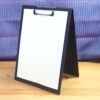 オススメのA4クリップボード！メモパッドのように書きやすい360度折り返し可能なタテ開きタイプ、スタンドにもなるよ